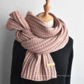 Daily Winter Warm Solid Color Designer Knitted Scarf